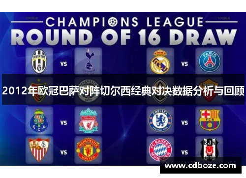 2012年欧冠巴萨对阵切尔西经典对决数据分析与回顾